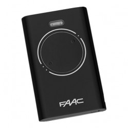 Faac XT2 пульт-брелок 433 МГц, 2-канальный, черного цвета 7870071
